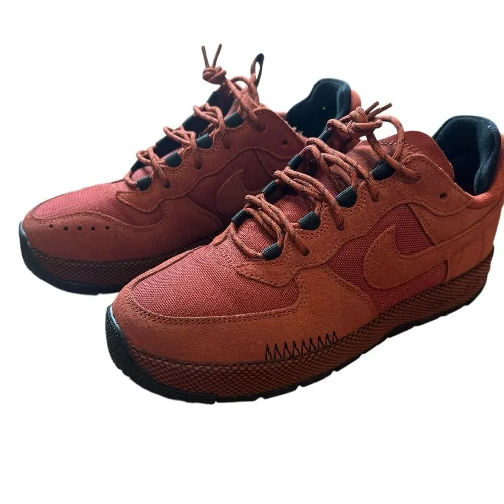Nike Air Force 1 Wild sneakers in Rugged orange